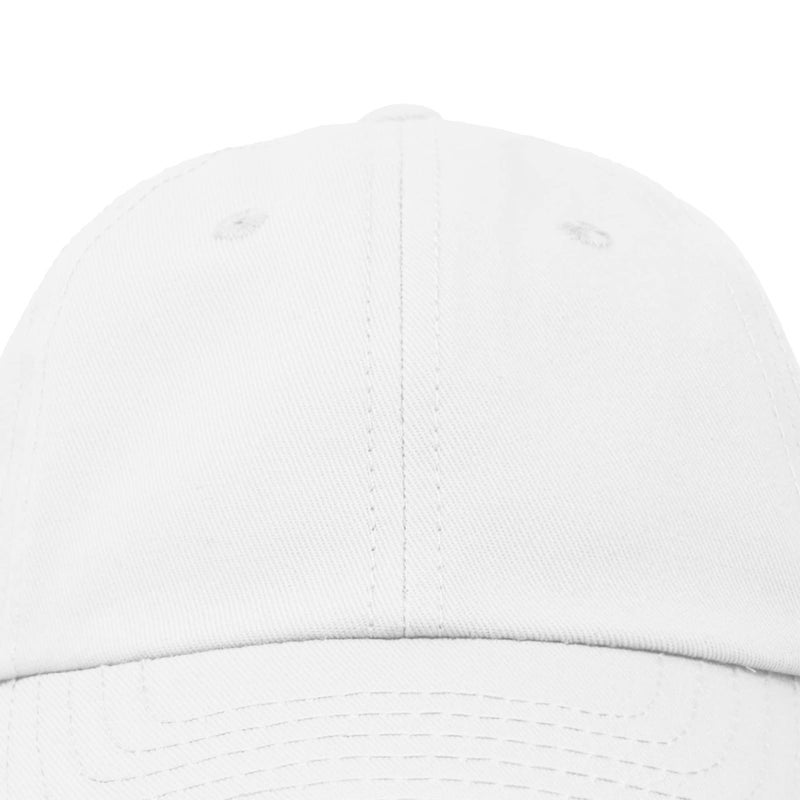 DALIX Infant Baseball Hat Baby Cap Tiny Extra Small Girls Boys in White - Image 2